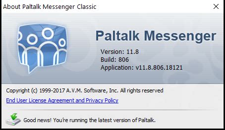 paltalk older version 11.8